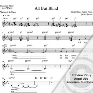 "All But Blind" Eddie Russ / Karyn Russ / Janice Jarrett