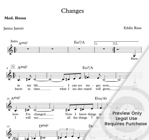 "Changes" Eddie Russ / Janice Jarrett