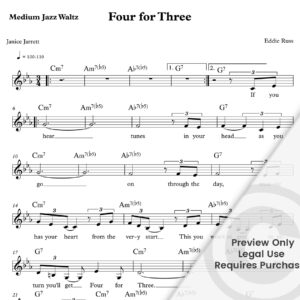 "Four for Three" Eddie Russ / Janice Jarrett