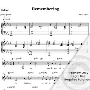 "Remembering" Mike Deak / Janice Jarrett