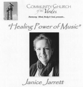 "Healing Power of Music" by Janice Jarrett