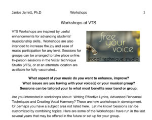 Free PDF for Workshops