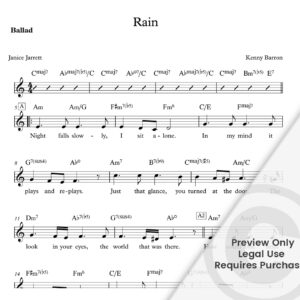 Rain by Kenny Barron