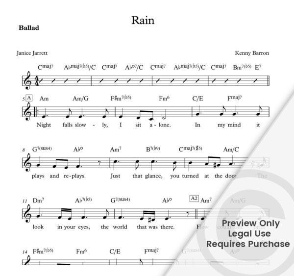 Rain by Kenny Barron